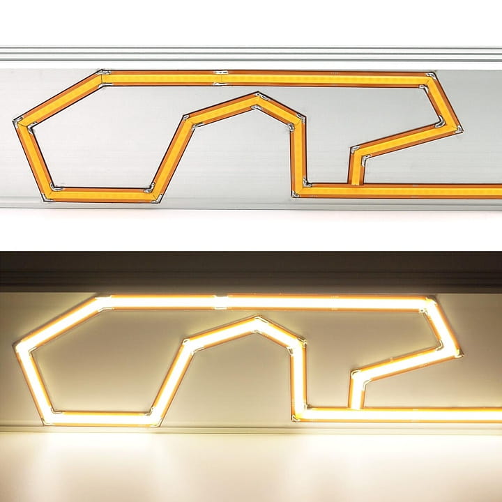 LED pásek COB 24V / 480LED / 12W / 6000K / IP20 / 8mm / PRO+ FREE-CUT